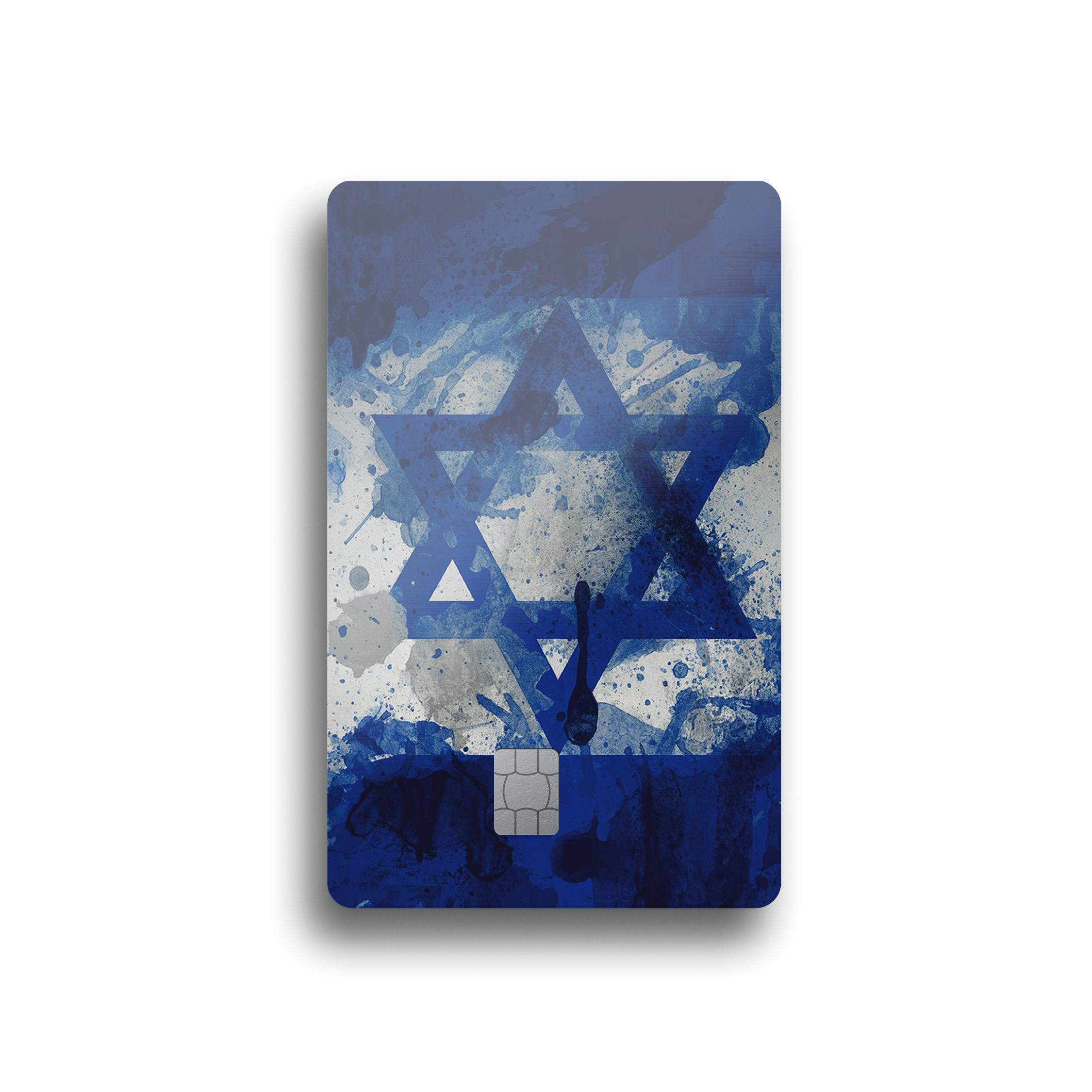 Star of David Splash Card Skin